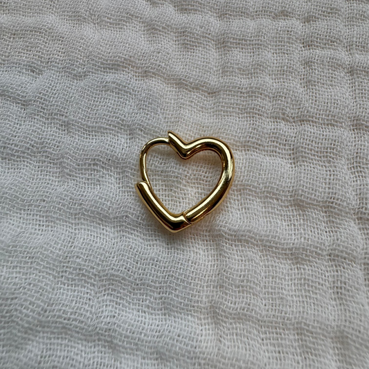 Sunset Earring Big Heart - selected with love